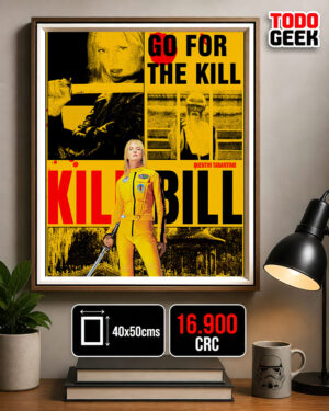 POSTER ENMARCADO KILL BILL