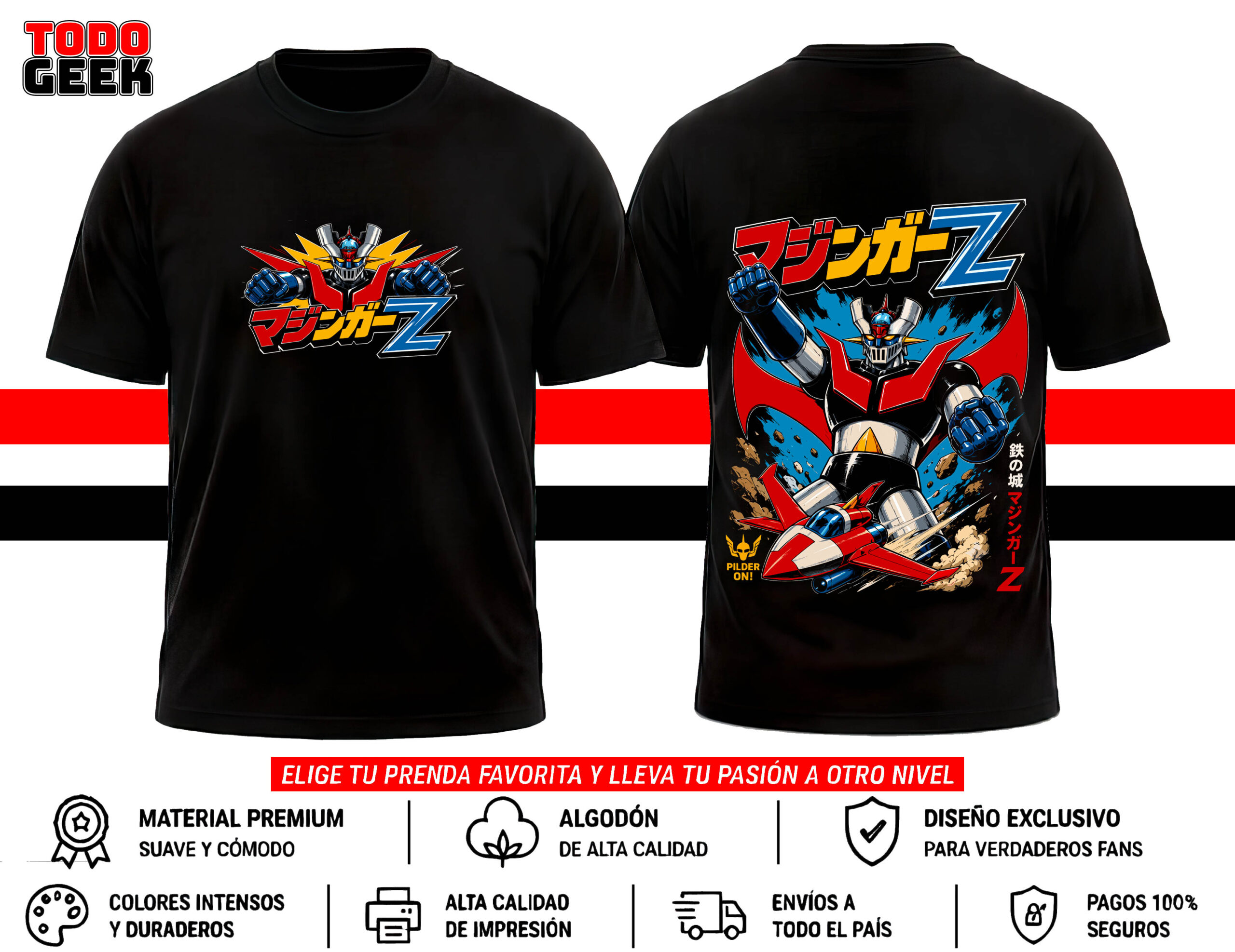 CAMISETA MAZINGER Z