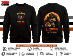 SUDADERA MOTORHEAD - LEMMY KILMISTER