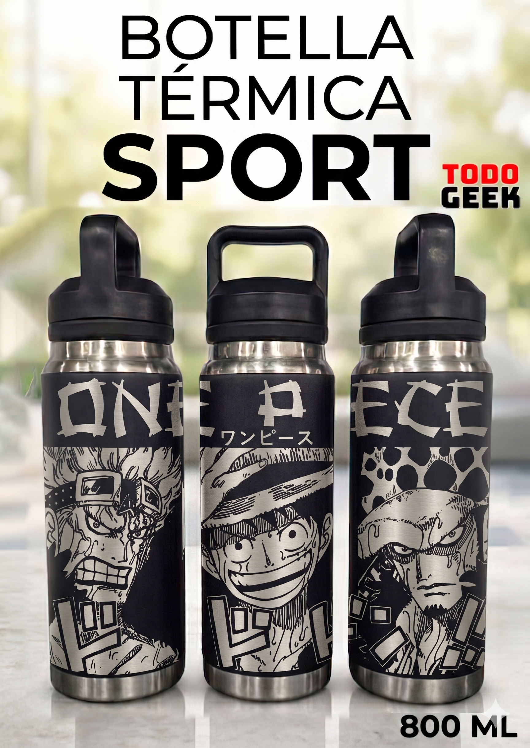 BOTELLA ONE PIECE