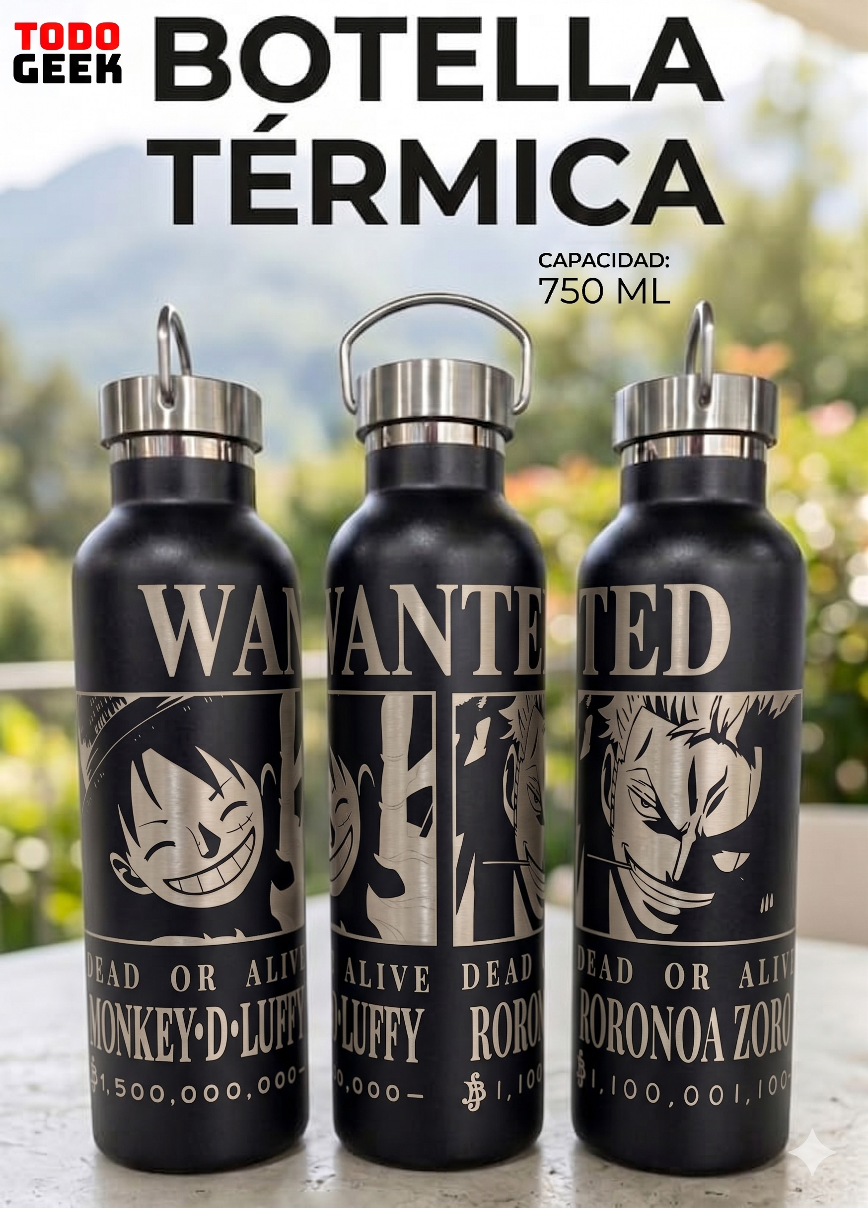 BOTELLA ONE PIECE