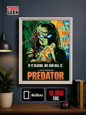 POSTER ENMARCADO THE PREDATOR