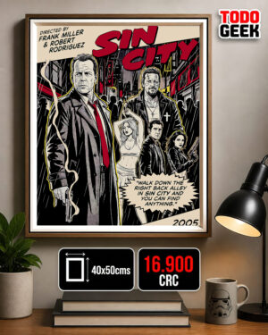 POSTER ENMARCADO SIN CITY