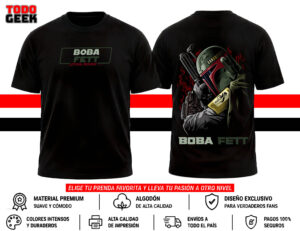 CAMISETA STAR WARS BOBA FETT