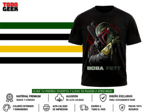 CAMISETA  STAR WARS BOBA FETT
