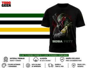 CAMISETA  STAR WARS BOBA FETT