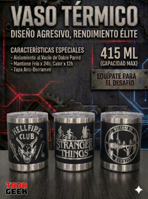 VASO STRANGER THINGS