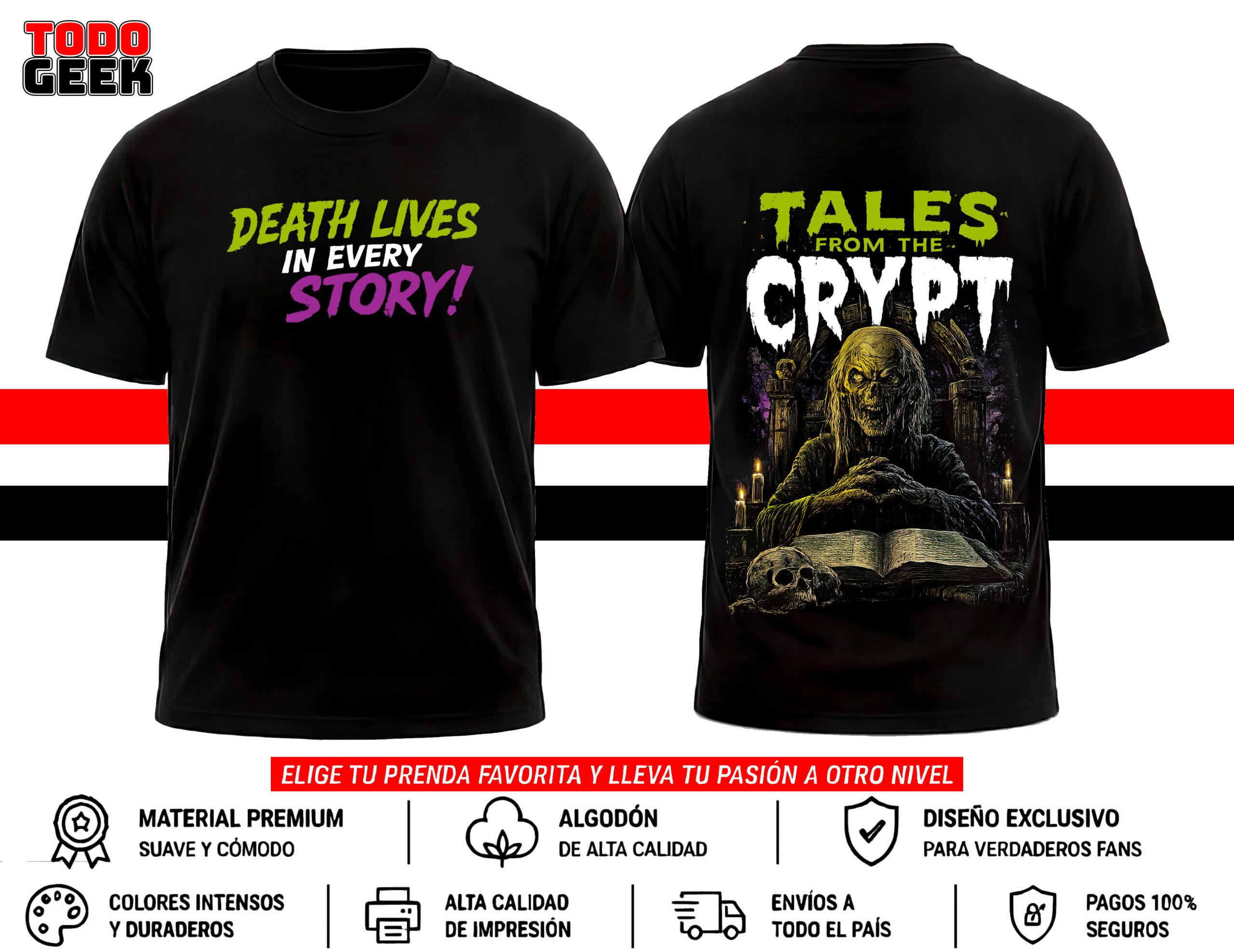 CAMISETA TALES FROM THE CRYPT