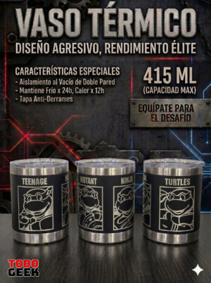 VASO TEENAGE MUTANT NINJA TURTLES