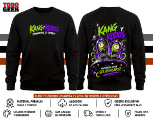 SUDADERA THE SIMPSONS KANG Y KODOS