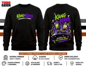 SUDADERA THE SIMPSONS KANG Y KODOS