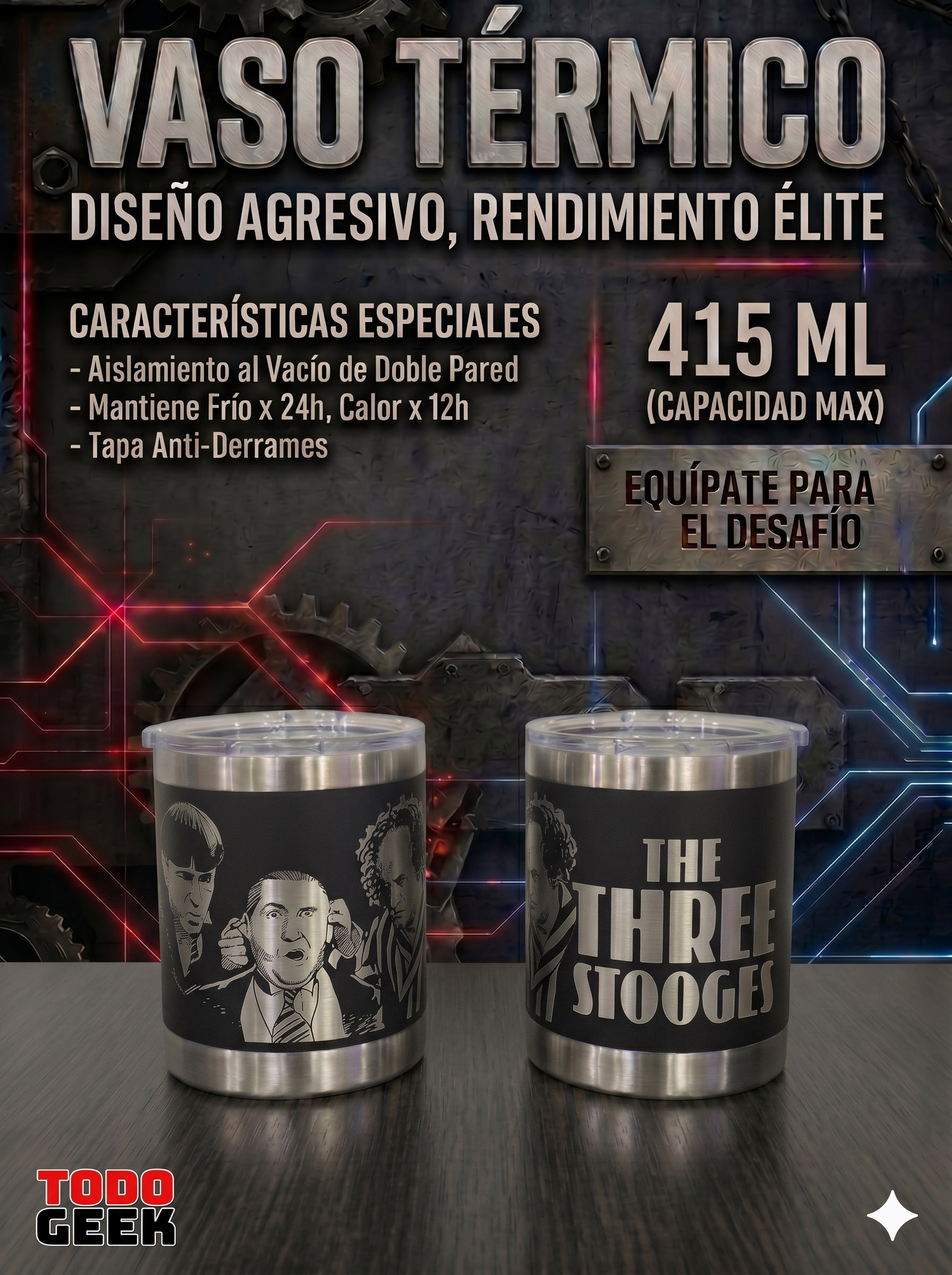 VASO THE THREE STOOGES