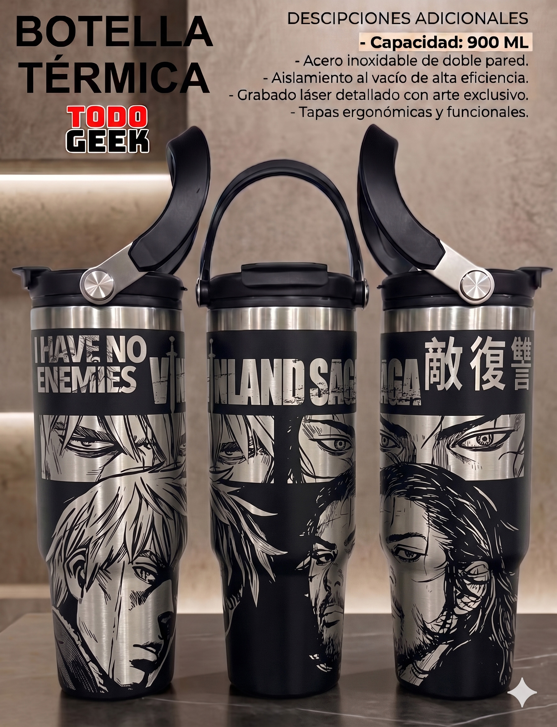 BOTELLA VINLAND SAGA