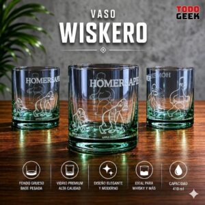VASO WISKERO HOMERO SIMPSON