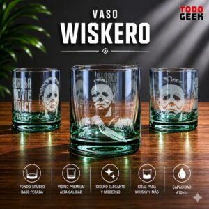 VASO WISKERO HALLOWEEN
