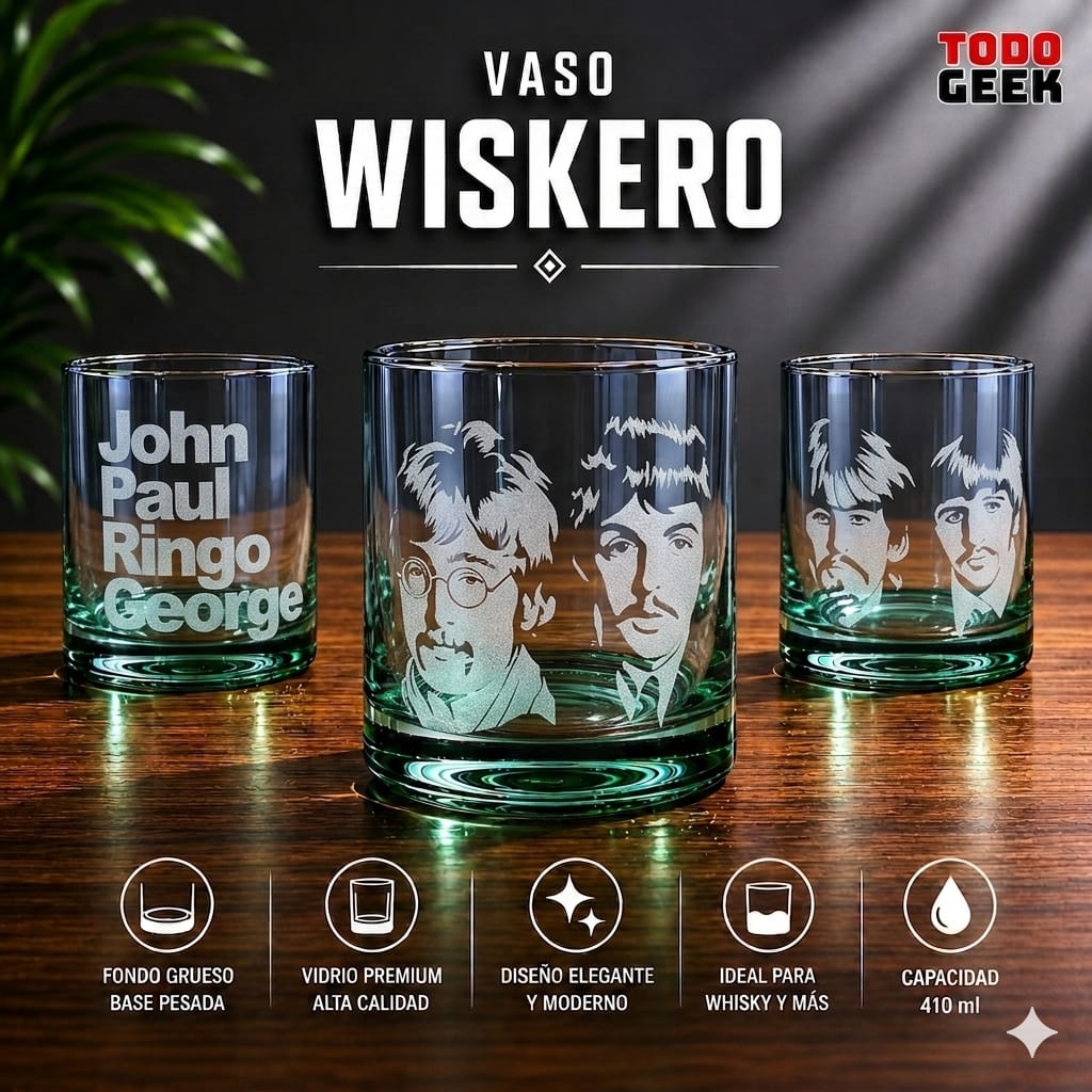 VASO WISKERO THE BEATLES